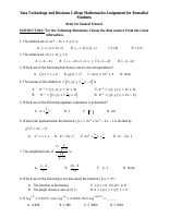 Mathematics Assignment for Nnatural Science.pdf